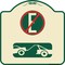 Signmission Spanish Parking Control No Estacionar Heavy-Gauge Aluminum Architectural Sign, 18" H, TG-1818-22883 A-DES-TG-1818-22883 - alternate 1
